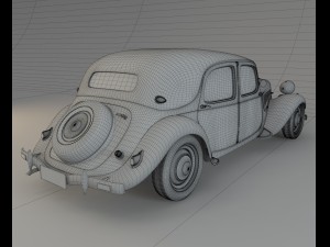 citroen traction avant 3D Model