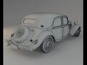 citroen tra&ccedil;&atilde;o avant Modelo 3D