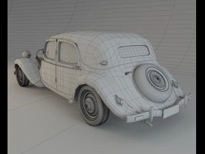 citroen tra&ccedil;&atilde;o avant Modelo 3D