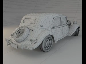 citroen tra&ccedil;&atilde;o avant Modelo 3D
