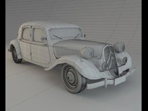 citroen tra&ccedil;&atilde;o avant Modelo 3D