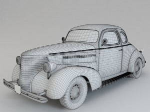 chevrolet master 1938 Modèle 3D
