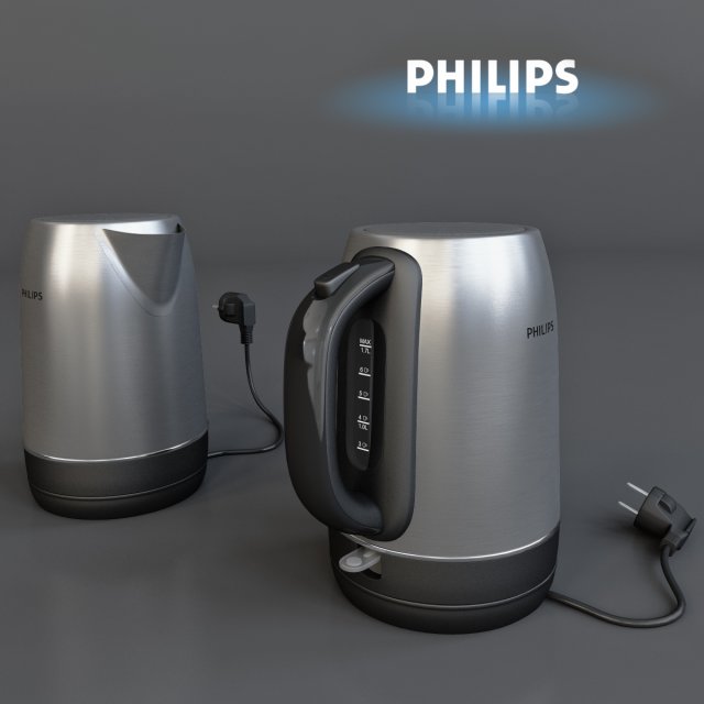 kettle philips hd9321-20 3Dモデル .c4d .max .obj .3ds .fbx .stl .blend 