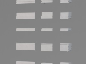 floor baseboards orac classic home 3D Модель