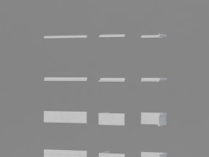 floor baseboards orac classic home 3D Модель