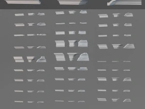 eiling kornişler orac decomaster 3D Model