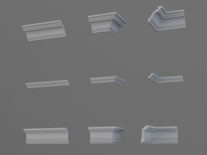 eiling cornices orac decomaster 3D Model