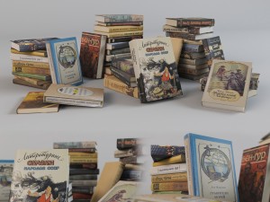 books 3D मॉडल
