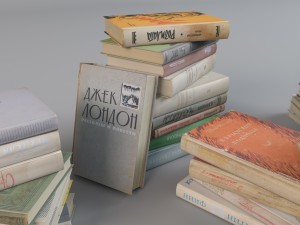 books vol3 Model 3D