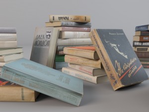 books vol3 Model 3D