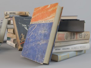 books vol3 Model 3D
