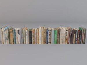 books vol3 Model 3D