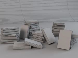 books vol3 Model 3D