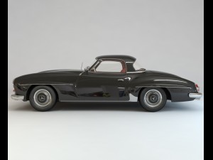 mercedes 190sl coupe Modello 3D