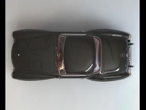 mercedes 190sl coupe Modello 3D