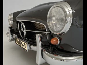 mercedes 190sl coupe 3D Model