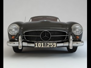 mercedes 190sl coupe Modello 3D