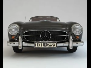 mercedes 190sl coupe 3D Model