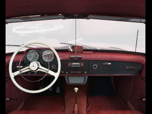 mercedes 190sl coupe 3D Model