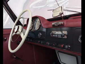 mercedes 190sl coupe 3D Model