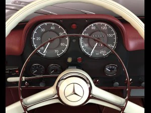 mercedes 190sl coupe 3D Model