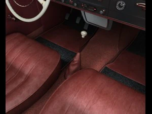 mercedes 190sl coupe 3D Model