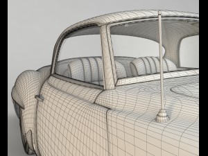 mercedes 190sl coupe Modello 3D