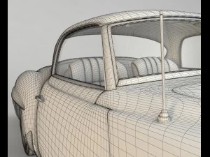 mercedes 190sl coupe 3D Model