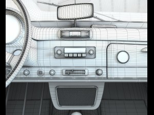 mercedes 190sl coupe Modello 3D