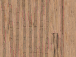 wooden chair with original back Modèle 3D