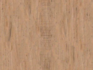 wooden chair with original back 3D Model