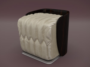 bedroom pouff 3D Модель