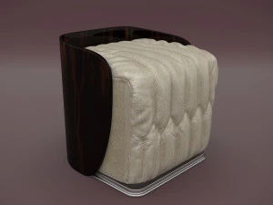 bedroom pouff 3D Model