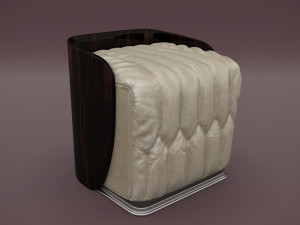 bedroom pouff 3D Модель