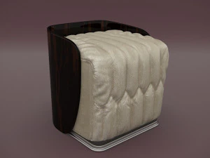 bedroom pouff 3D Model