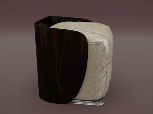 bedroom pouff 3D Model