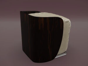 bedroom pouff 3D Model