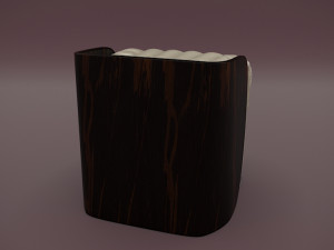 bedroom pouff 3D Модель