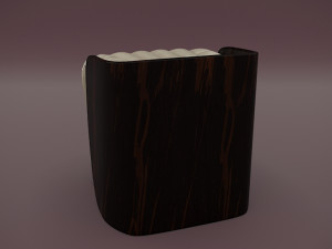bedroom pouff 3D Модель
