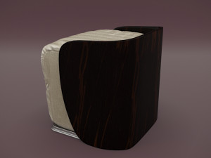 bedroom pouff 3D Модель