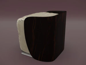 bedroom pouff 3D Model