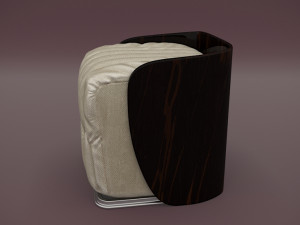bedroom pouff 3D Модель