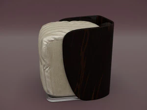 bedroom pouff 3D Model