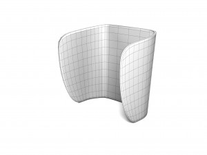 bedroom pouff 3D Модель