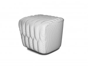 bedroom pouff 3D Model