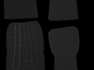 bedroom pouff 3D Модель