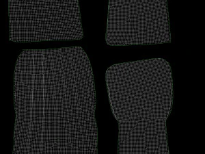 bedroom pouff 3D Model