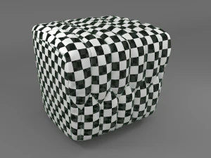 bedroom pouff 3D Model