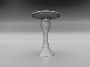 round small table 3D Model