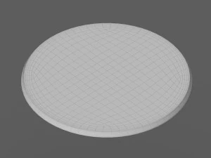 round small table 3D Model